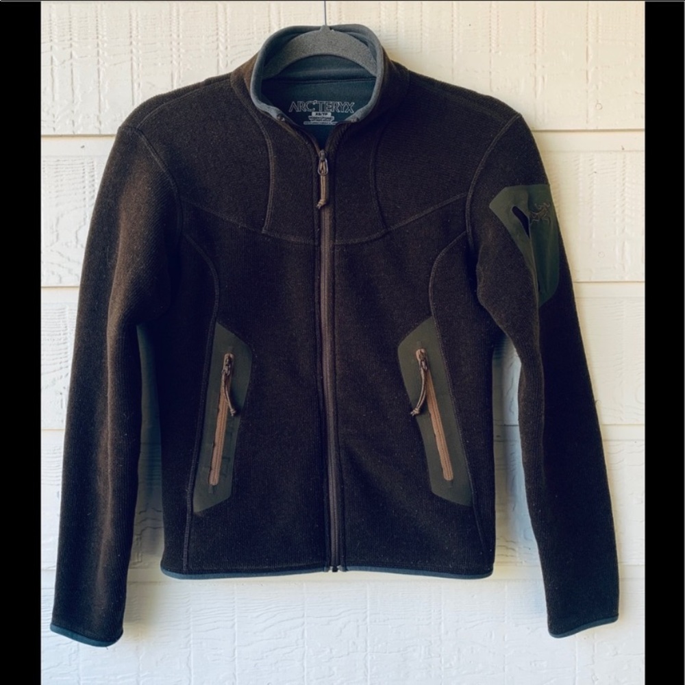 Arc’teryx Brown Zip Up Jacket Size XS